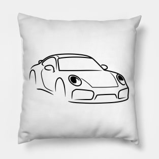 911 car sport racing race Pillow