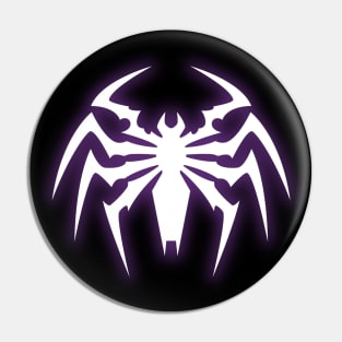 Game Venom Glow Spider (purple) Pin