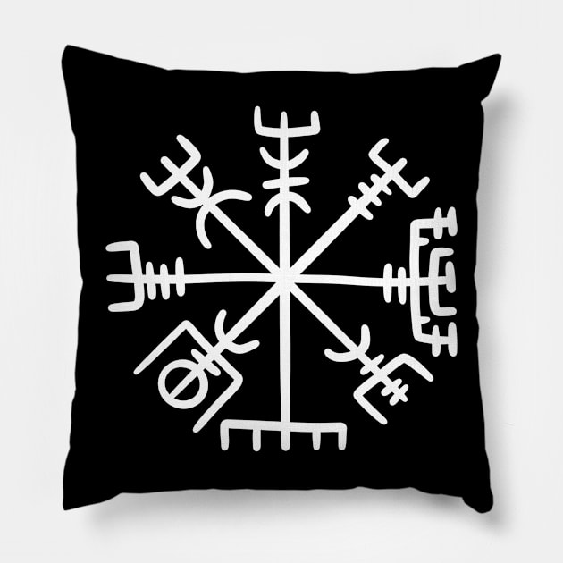 Vegvisir Pillow by isstgeschichte