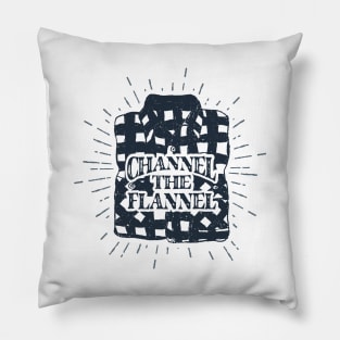 Channel The Flannel Pillow