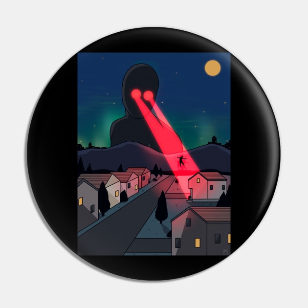 Sleep Paralysis Pin by LoudMouthThreads
