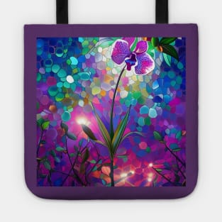 Purple Orchid Tote