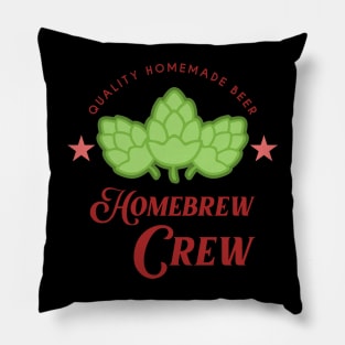 Homebrew crew Pillow