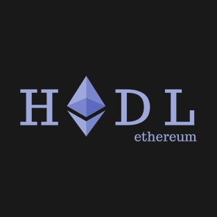 Ethereum - HODL - Cryptocurrency apparel T-Shirt