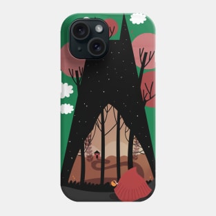 Into the woods Phone Case