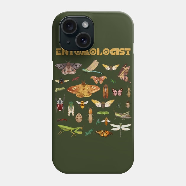 Entomologist Phone Case by Ray Crimson