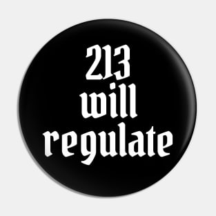 213 will regulate Pin