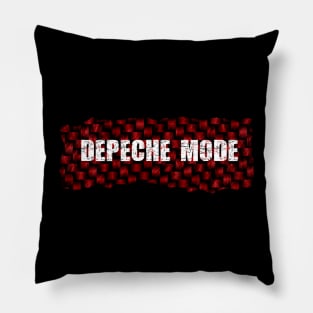 Depeche Mode Ripped Flannel Pillow