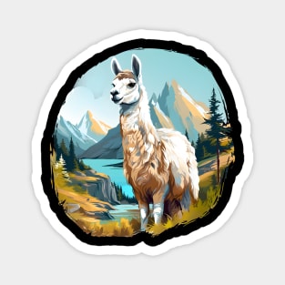 Lama Lover Magnet