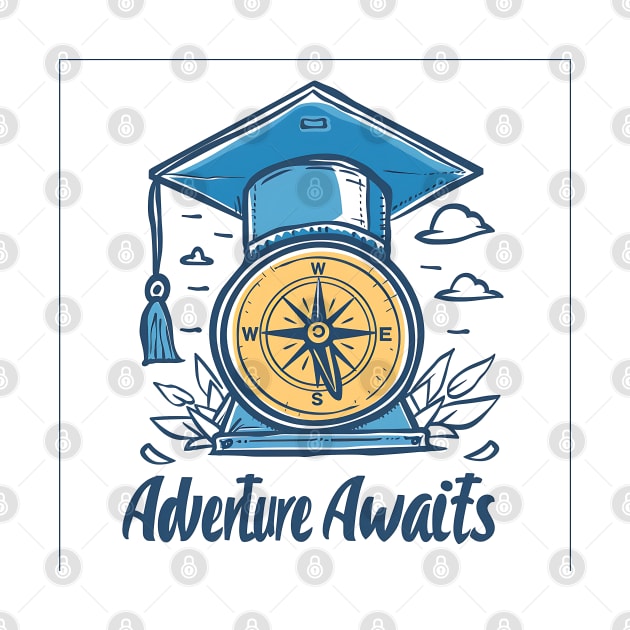 Adventure Awaits by Printashopus