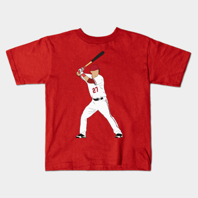 mike trout youth jersey red