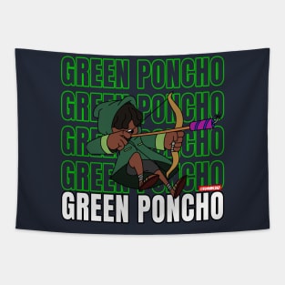 The Green Poncho Tapestry