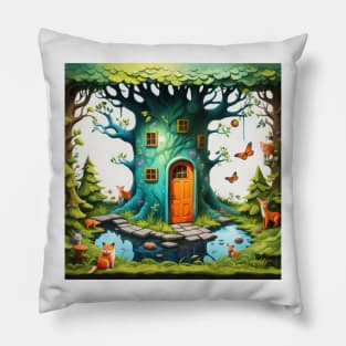 A nook for the storybook soul Pillow