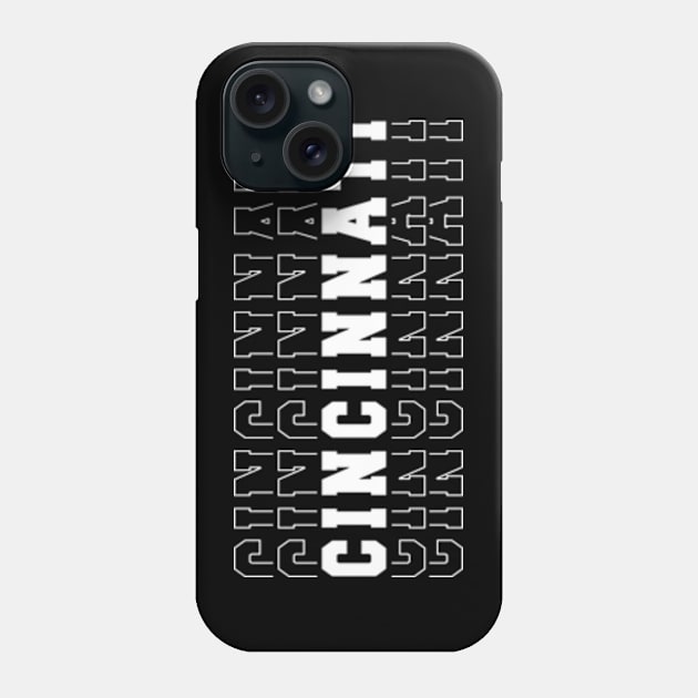 Cincinnati city Ohio Cincinnati OH Phone Case by TeeLogic