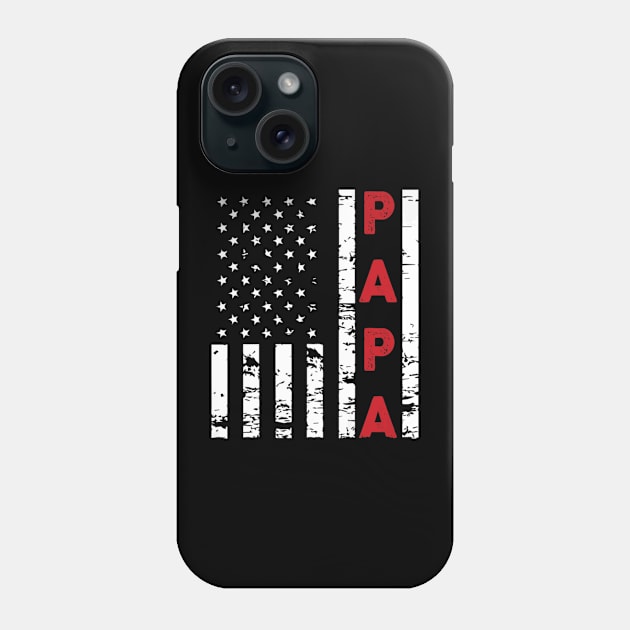 4th Of Julys Papa Usa Flag Tees Men Dad Grandpas Phone Case by Macy XenomorphQueen