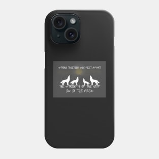 Strong Together Wolf Pack Phone Case