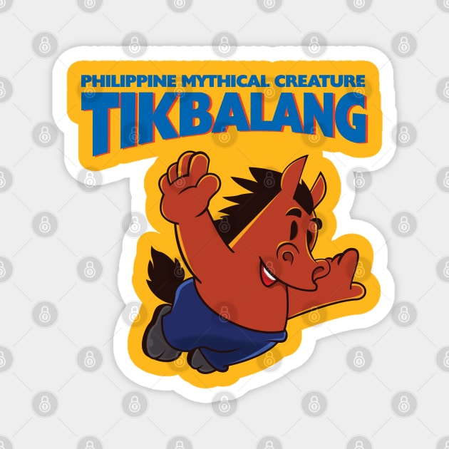 Philippine Mythical Creature Tikbalang Magnet by Shirt Stories