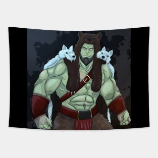 Orc Barbarian Tapestry