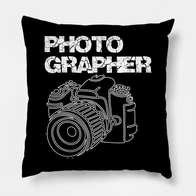 Photographer Pillow by Ara-Mora