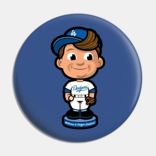 Dodger Bobblehead Pin