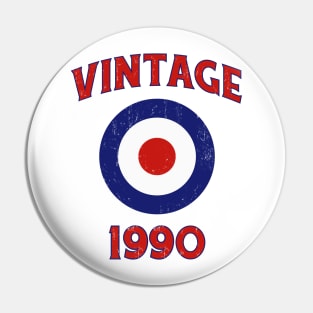 Mod Vintage 1990 Pin