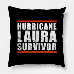 Hurricane Laura Survivor Pillow