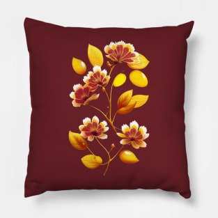 Modern Sunflower Vector Shirt Pillow