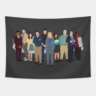 The Pawnee Parks & Recreation Department Tapestry