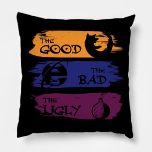 Good,Bad,Ugly - Web Version Pillow