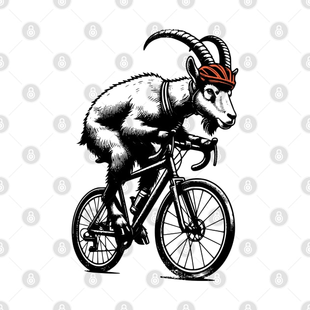 Cycling Mountain Goat by susanne.haewss@googlemail.com