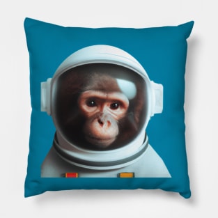 Space Monkey AI Pillow