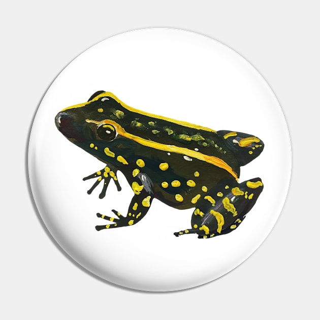 Endangered Frog Pin by Das Brooklyn