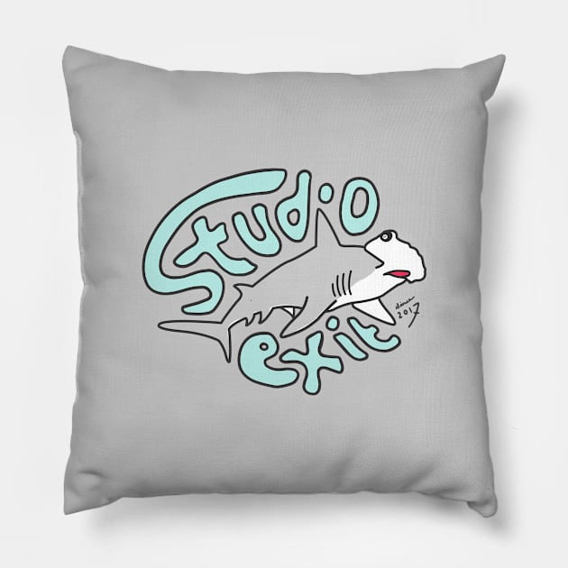 Sharkoo the Shark Pillow by studio exit