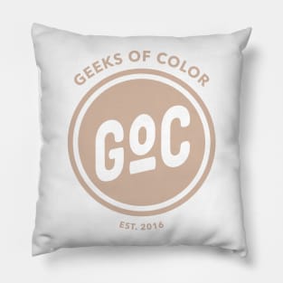 Ivory Geek of Color Pillow