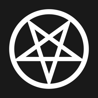 Satanic goth pentagram symbol T-Shirt