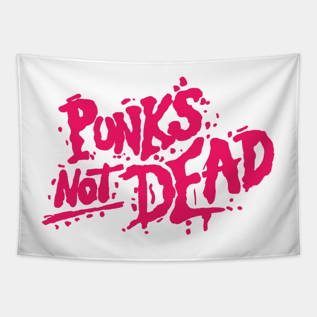 Punk's Not Dead Tapestry by LunaElizabeth