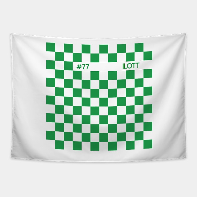 Callum Ilott Racing Flag Tapestry by GreazyL