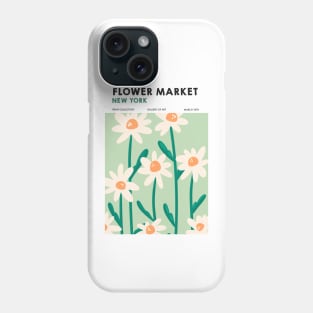 New York City Flower Market Print Phone Case