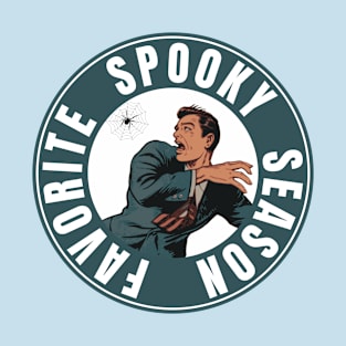 Favorite Spooky Season, Funny Spider Halloween T-Shirt