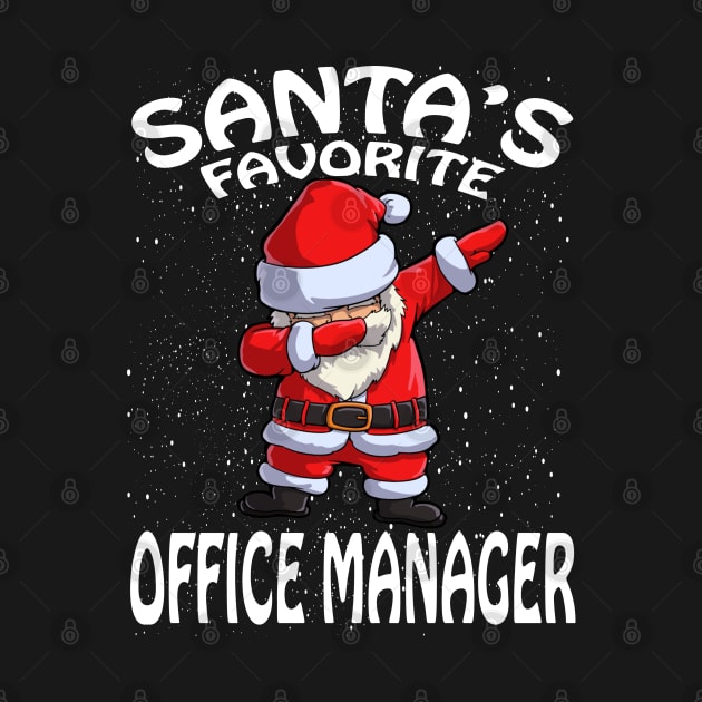 Santas Favorite Office Manager Christmas by intelus