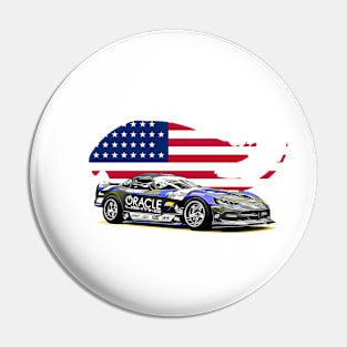 Drift Viper USA Print Pin