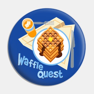 Waffle Quest Pin