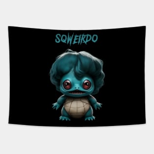 Sqweirdo, the "OMG, how cute!" monster Tapestry