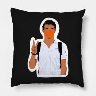 Lando Norris at the 2020 Belgian Grand Prix Pillow