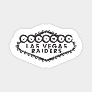 Just Win Las Vegas Raiders Magnet