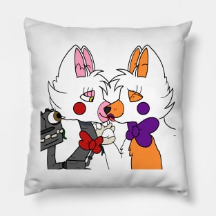 Lesbian Foxes 2 - Mangle and Lolbit Pillow