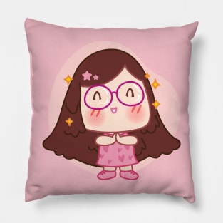 Cute girl design Pillow