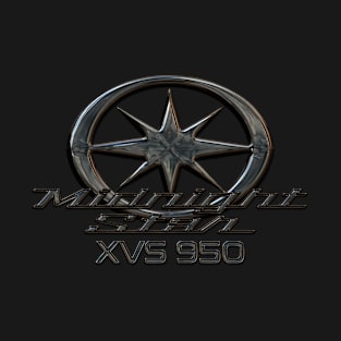 Midnight Star XVS 950 Star Logo Metal T-Shirt