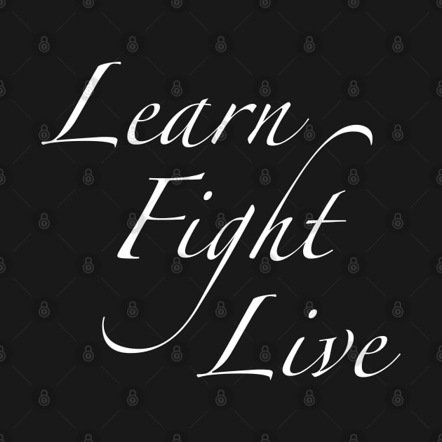 Learn Fight Live by Naturally Curvy