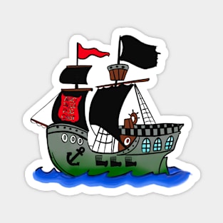 Afro Tales Cast ship Magnet